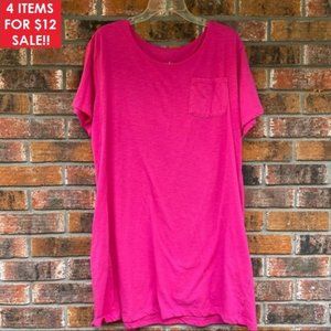 ❤️‍🔥4 For $12❤️‍🔥 Plus Size T-Shirt Dress